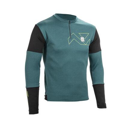 Camiseta MTB Trail 4.0 con tejido Yarn ligero Marrón Hombre
