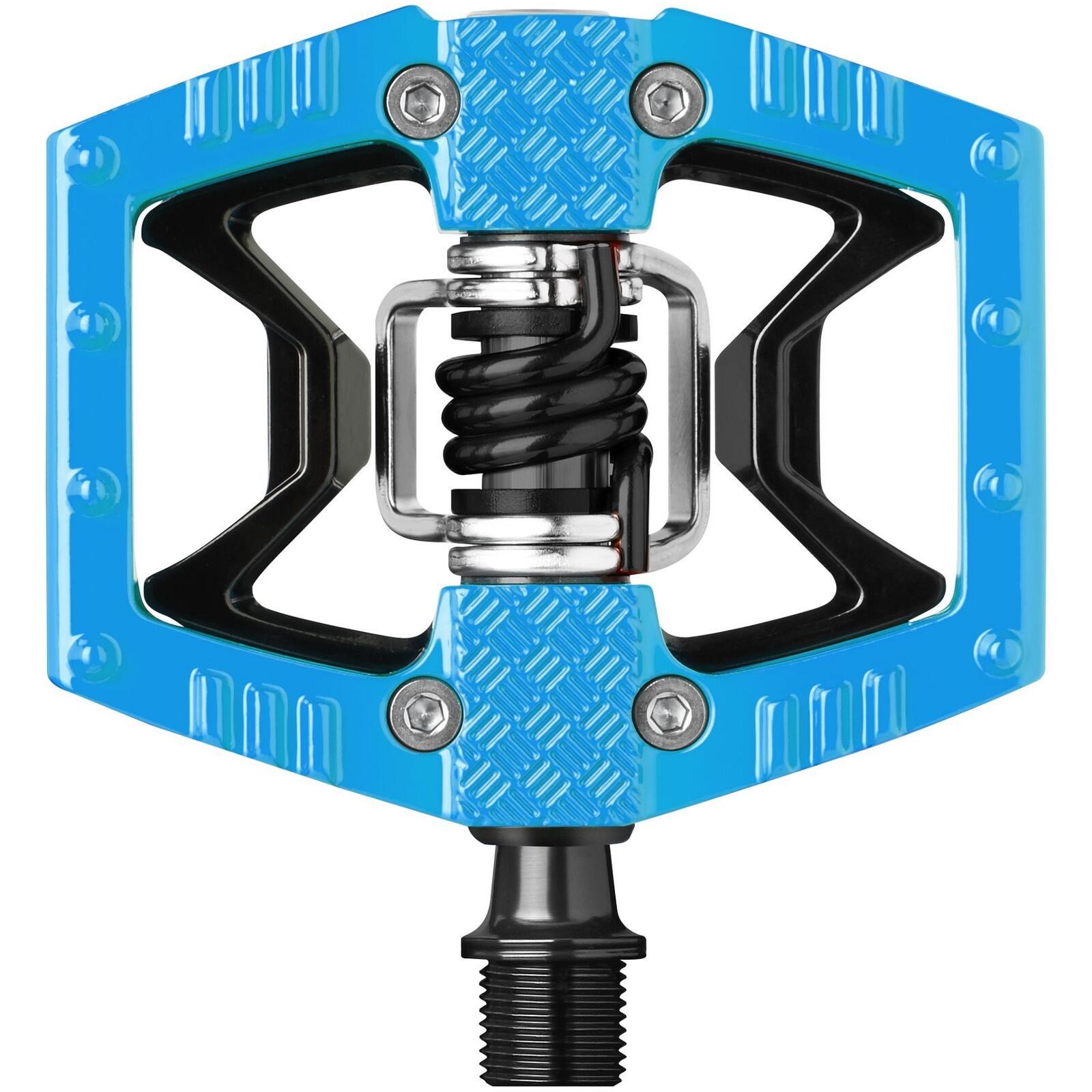 Paire de Pédales CRANKBROTHERS Double Shot 2 Bleu/Noir 2/2