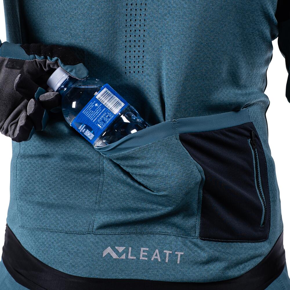 MTB Trail 4.0-shirt met licht Yarn-materiaal, lichtblauw, heren 4/7