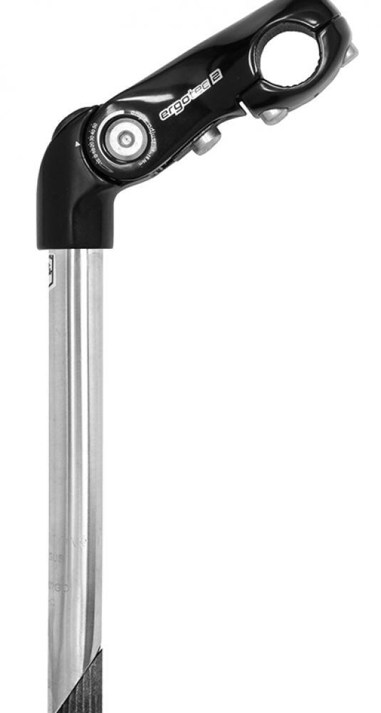 Ergotec Schaftvorbau KOBRA VARIO TUBE Ø=254/254mm L=300/110mm-10/+50° schwarz-sa 3/3