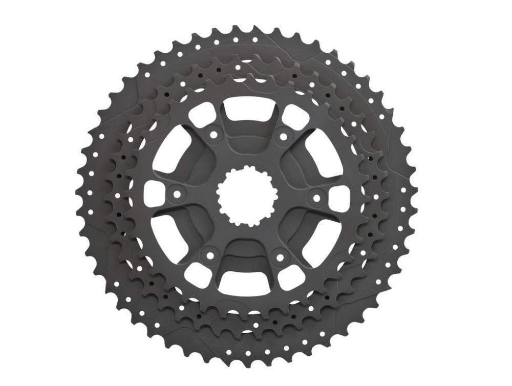 Miche Ritzel für-Kassette XM 12 3. Stufe 36Z+42Z+51Z SH/Sram Alu schwarz 2/3