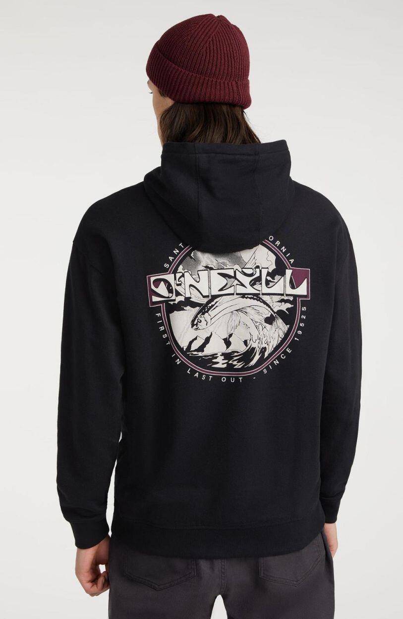 O'NEILL O'neill Pulls AGUAZUL HOODIE  Hommes Black Out 5/5