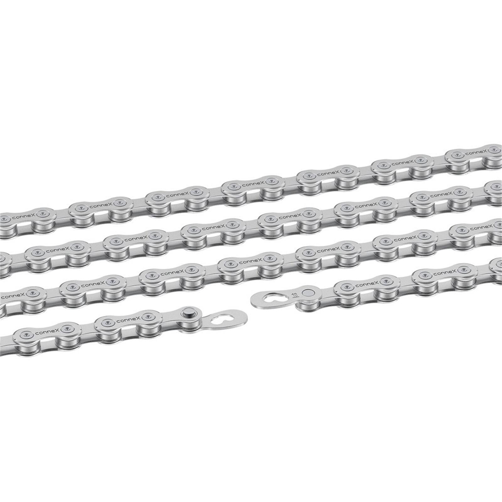 CONNEX Connex Fahrradkette 10S0, Silber, 10-Fach, 114 Glieder 5,9 mm