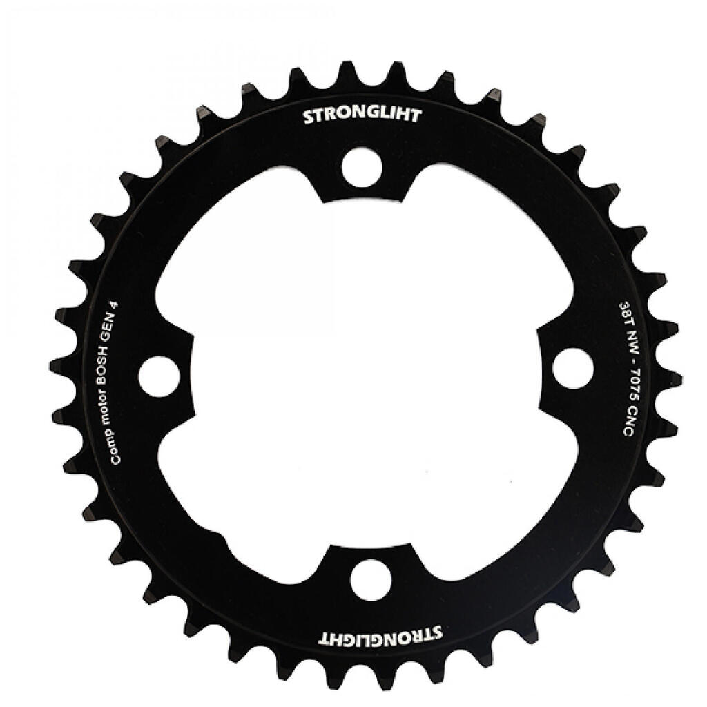4-spoke single gravel deck Stronglight Comp. Campa Ekar 13 42 T
