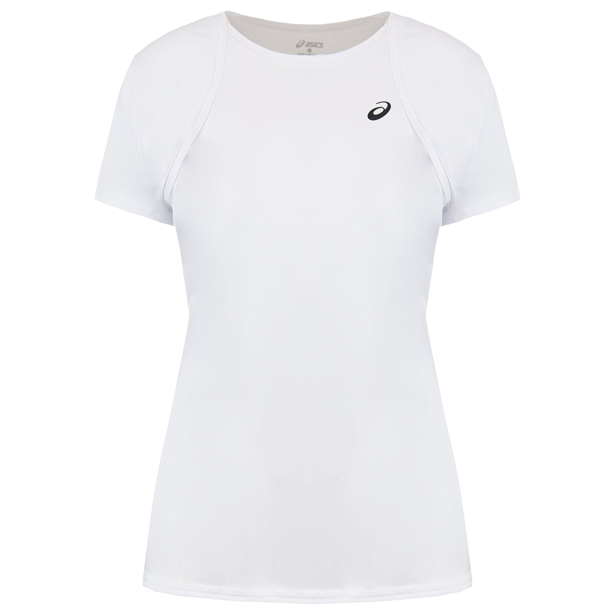ASICS Asics Logo Womens White Tennis Top
