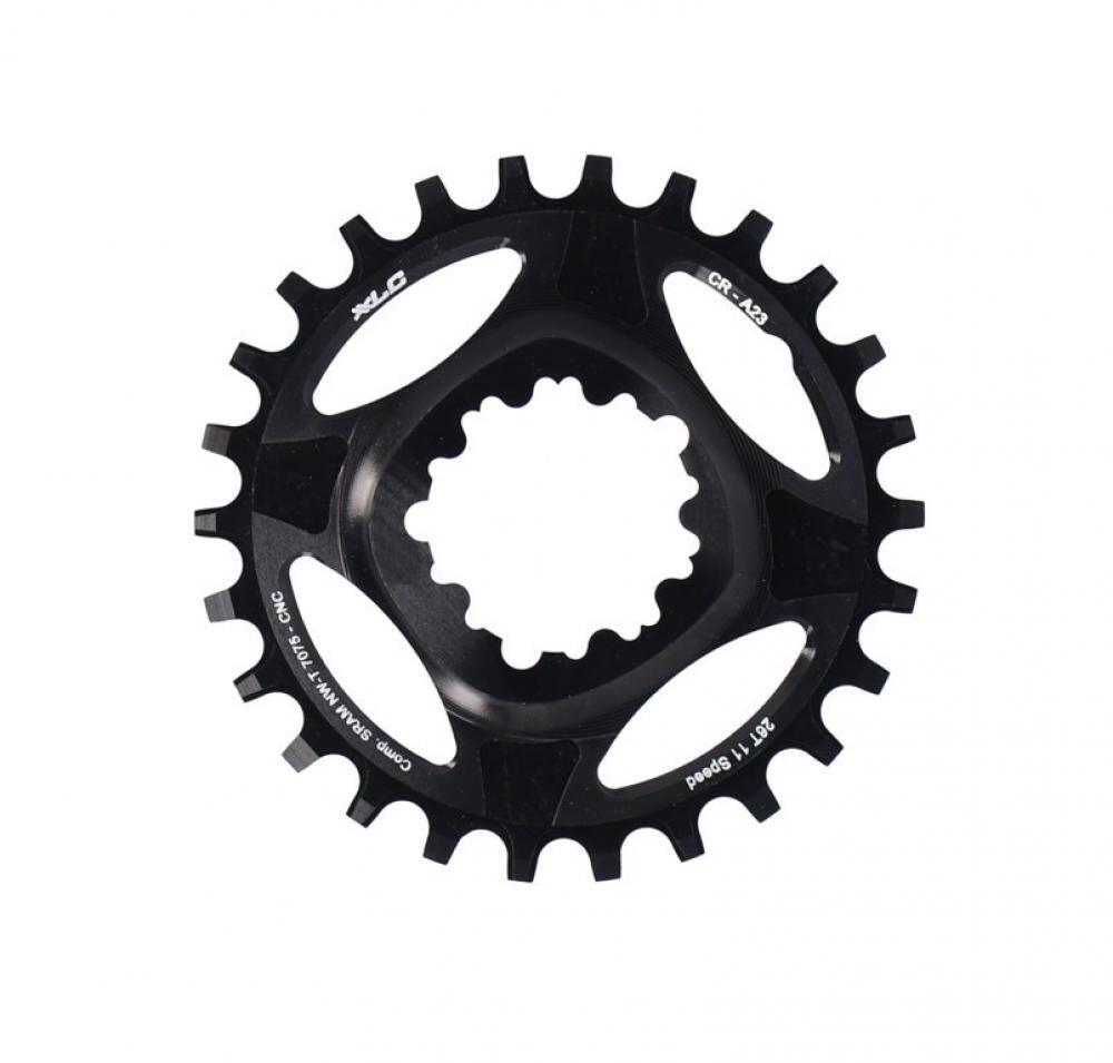 XLC Kettenblatt schwarz, 26 Zähne, GXP direct mount 3/3