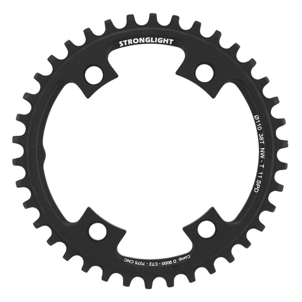 Tray gravel 4 branches Stronglight Shimano Ultegra 6800 Ct2 38Dts Mono Shimano D