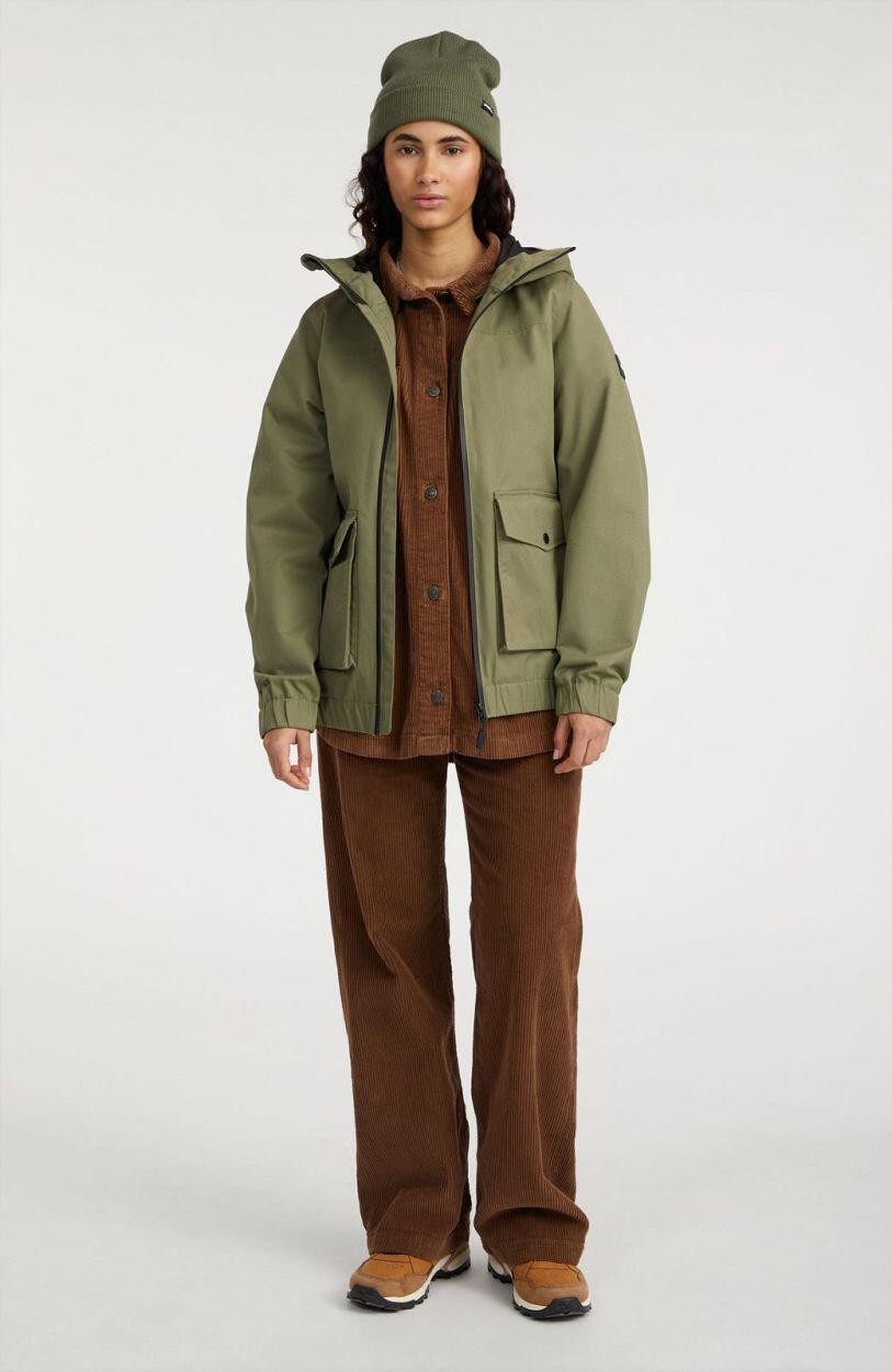 O'NEILL Jassen O'NEILL TRVLR SERIES ECTO SHELL JACKET DAMES Deep lichen green 5/5