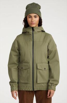 O'neill jassen o'neill trvlr series ecto shell jacket dames deep lichen green