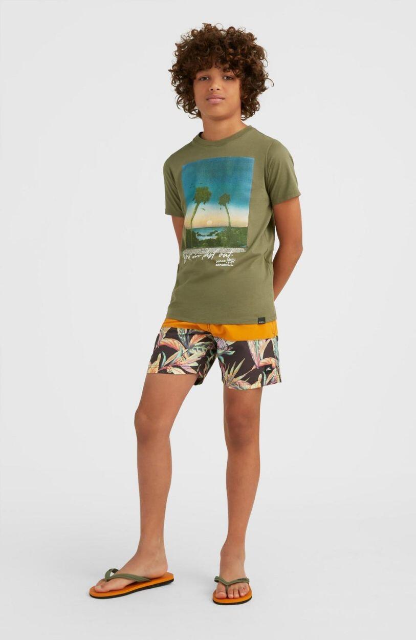 O'NEILL O'neill Zwemkledij CALI BLOCK 13'' SWIM SHORTS BOYS' Nugget Colour Block 4/5