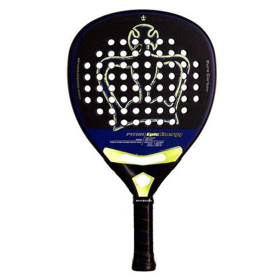 Raquette de padel Black Crown Piton Epic Energy Noir/Jaune