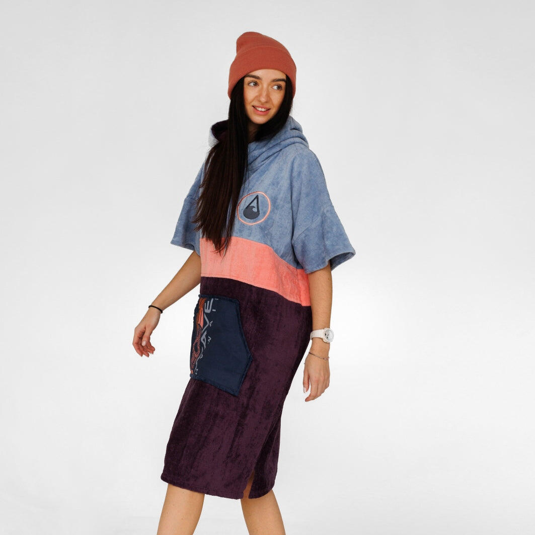 Poncho Wave Hawaii Poncho in velluto di cotone Kiholo M WH4075 100 x 75 cm 3/7