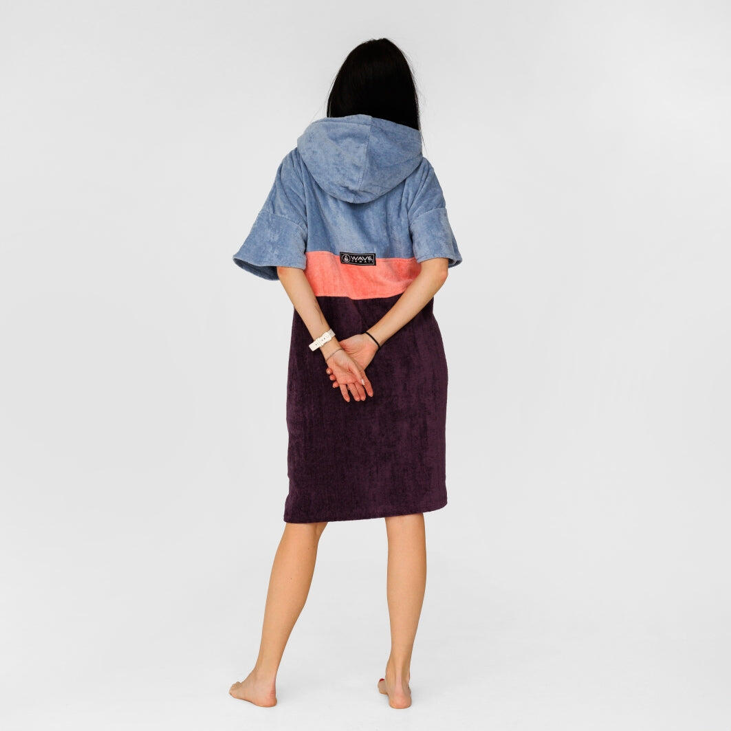 Poncho Wave Hawaii Poncho in velluto di cotone Kiholo M WH4075 100 x 75 cm 5/7