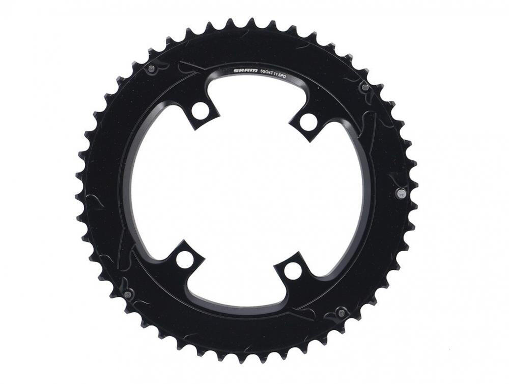 SRAM S390 plateau 50 dents BCD 110 aluminium 11 vitesses noir 2/2