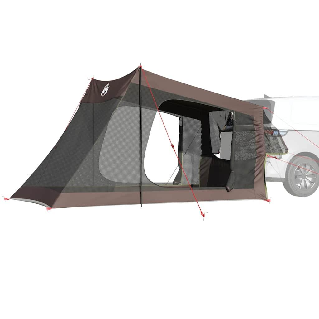 Tienda de coche VidaXL 2 personas impermeable marrón 4/7