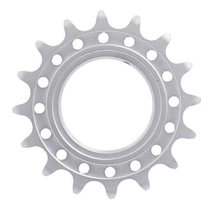 XLC Single Speed tandwiel 1\/8", 16 tanden met schroefdraad mat verchroomd