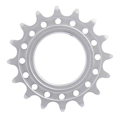 XLC Single Speed Ritzel 1/8".16 Zähne mit Gewinde matt verchromt