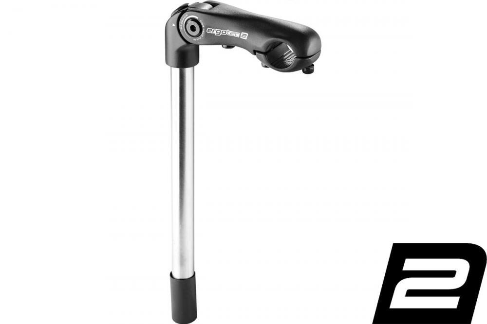 Ergotec Schaftvorbau KOBRA VARIO TUBE Ø=254/254mm L=300/110mm-10/+50° schwarz-sa 2/3