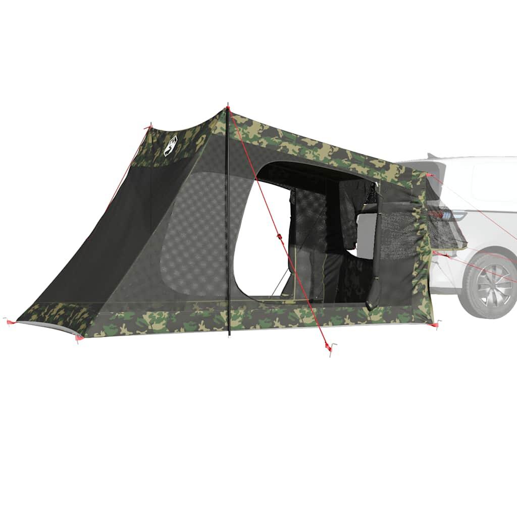 VidaXL tienda de campaña para coche 2 personas camuflaje impermeable 4/7