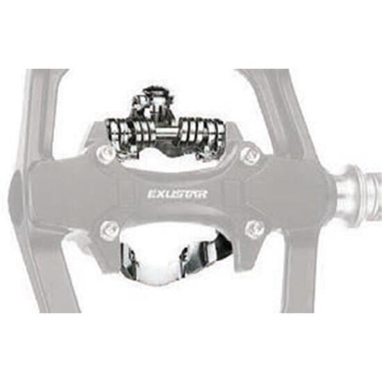 Messingschlager SPD Clicksystem Exustar, für E-PM820-2 Kombipedal