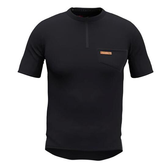 Maillot Manches Courtes VTT Trail 3.0 Noir
