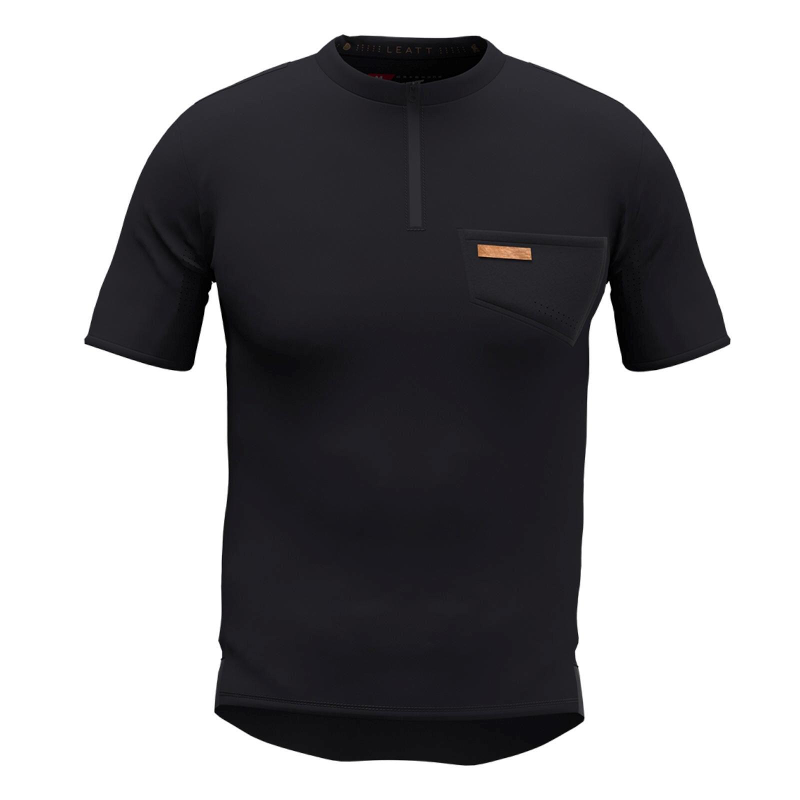 Leatt - Maillot Manches Courtes Vtt Trail 3.0 Noir - Maillot Manches Courtes - Noir - S - Decathlon