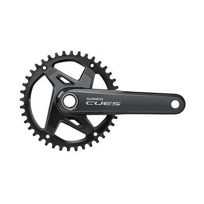 Shimano cues fc-u8000-1 crankset 42t 9/10/11s zwart