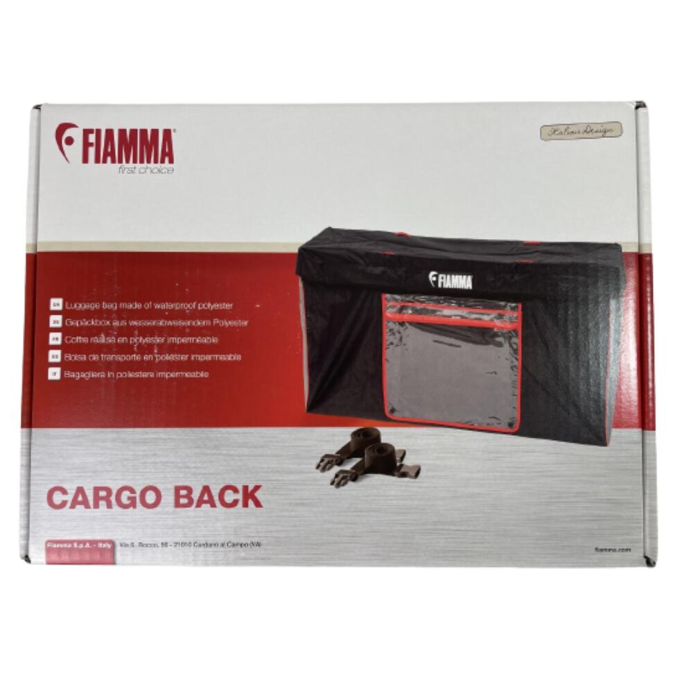 Cofre o arcón portaequipajes Fiamma Cargo Back apto para portabicicletas 2/7
