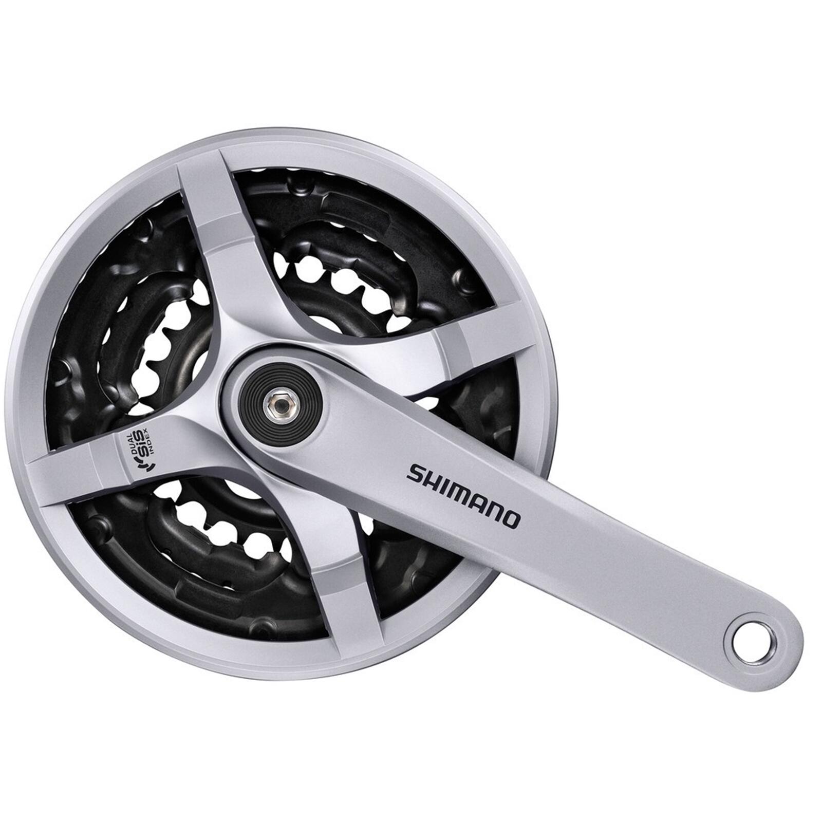 SHIMANO Shimano KRG FC-TY501 6/7/8-f.,24/34/42Z, 175mm, si, mit KSS