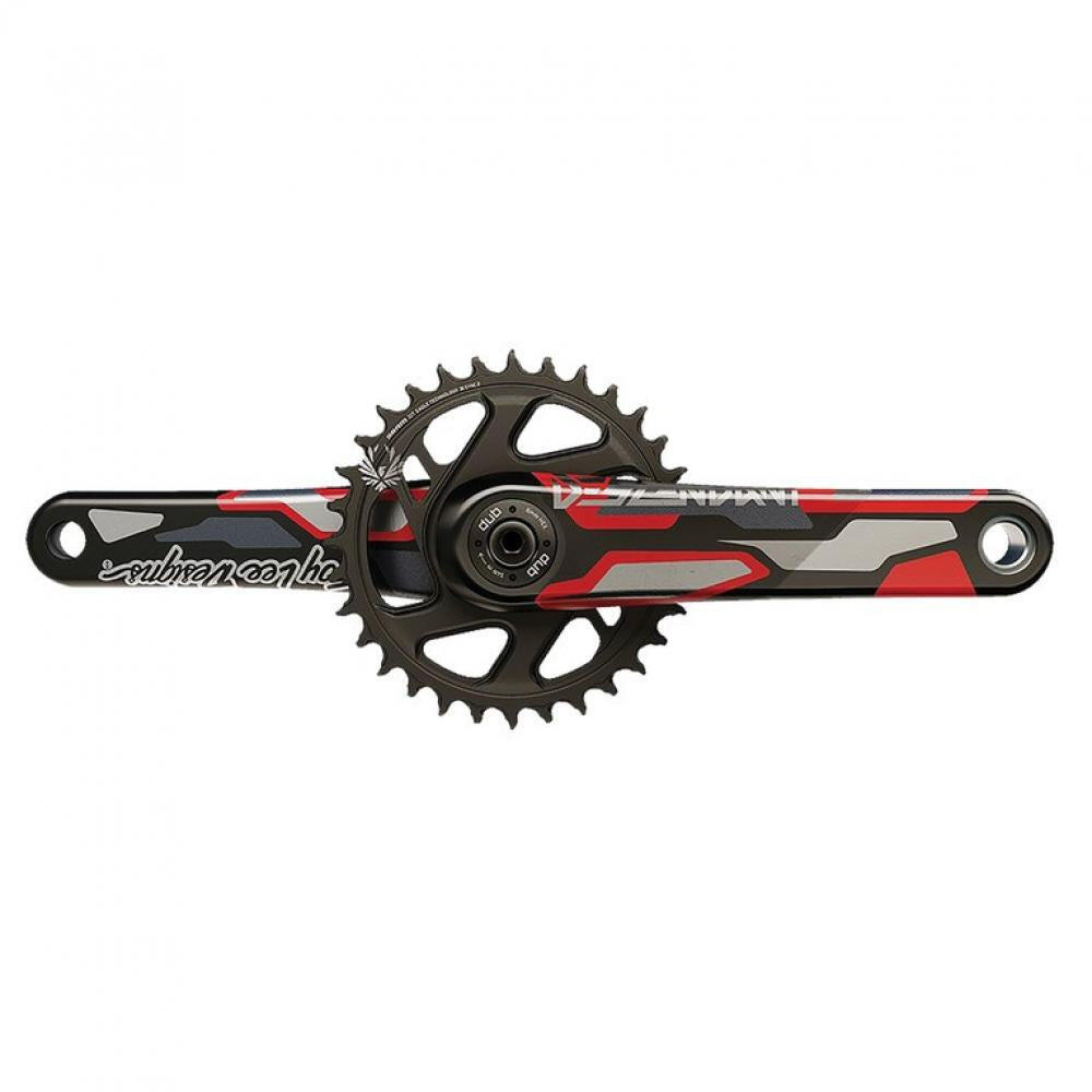 Truvativ Crankset Descendant Eagle Dub Dh Colab Troy Lee Designs Black-red 3/3