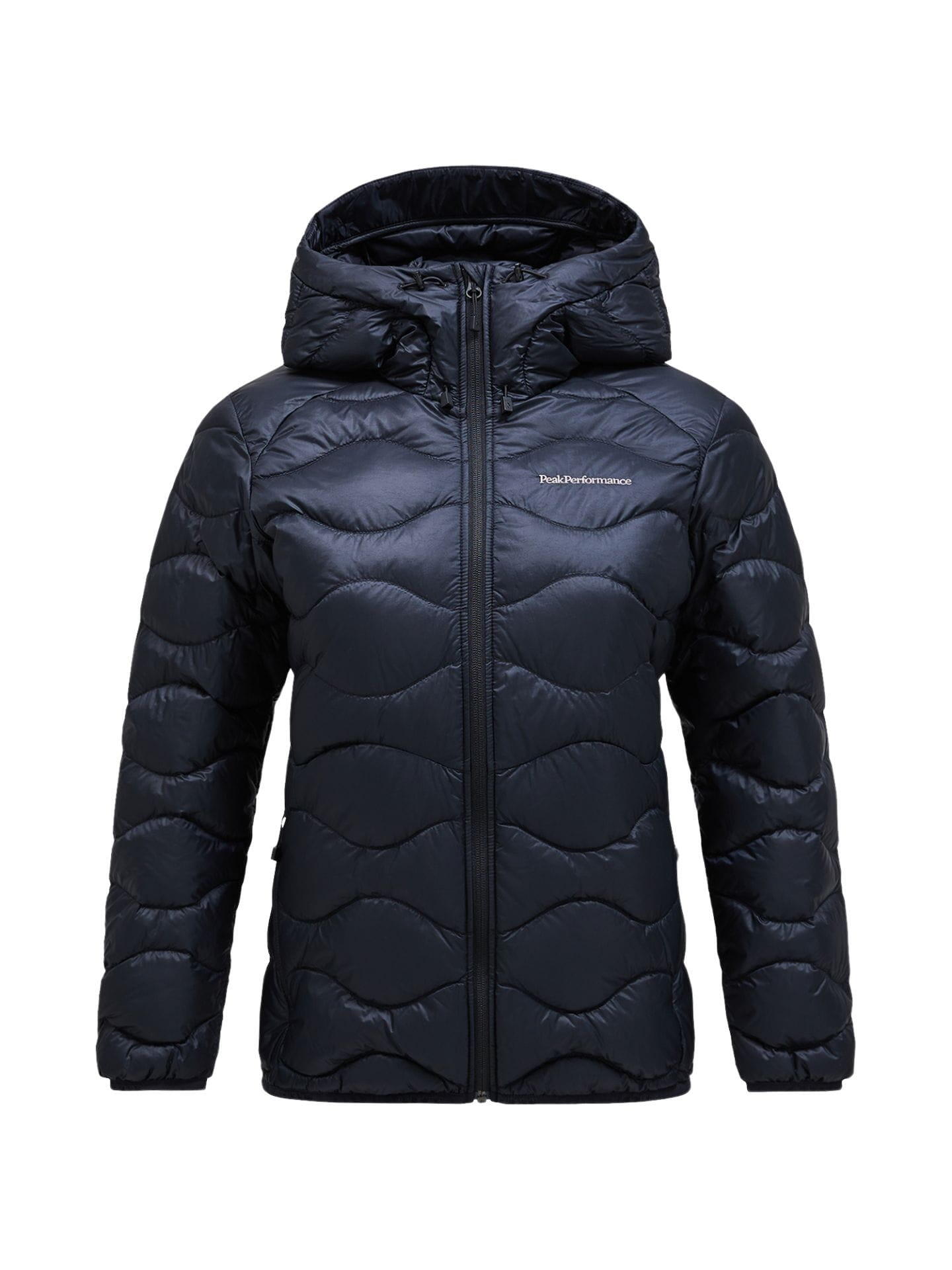 Peak Performance Helium Down Hood - Doudoune courte denim bleu 1/5