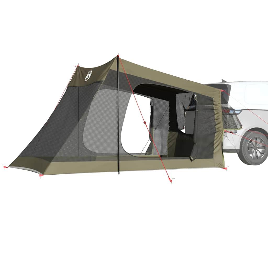 Tienda de campaña para coche VidaXL 2 personas verde oliva impermeable 4/7