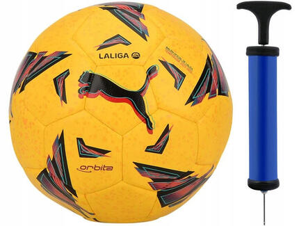 Piłka nożna Puma Orbita LaLiga 1 Hybrid + pompka