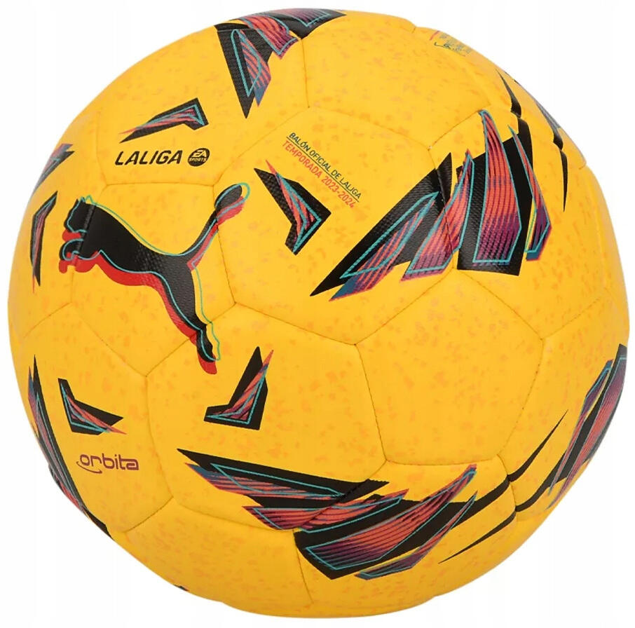 Piłka nożna Puma Orbita LaLiga 1 Hybrid  + pompka 3/5