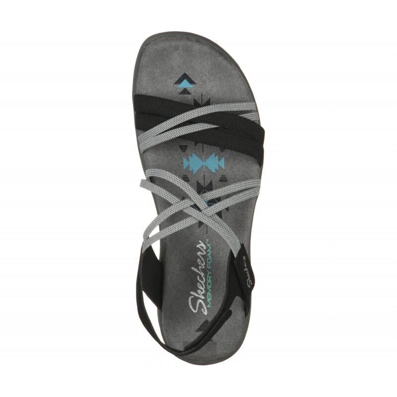 Sandalen Skechers Model Reggae Slim-takes Two Kleur Zwart 4/6
