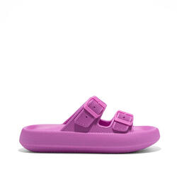 Sandalias Planas Mujer D.franklin Bloomer Bio Rosa