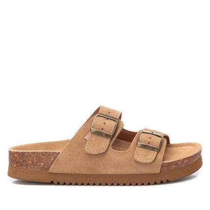 Flache Sandalen Damen Xti Braun
