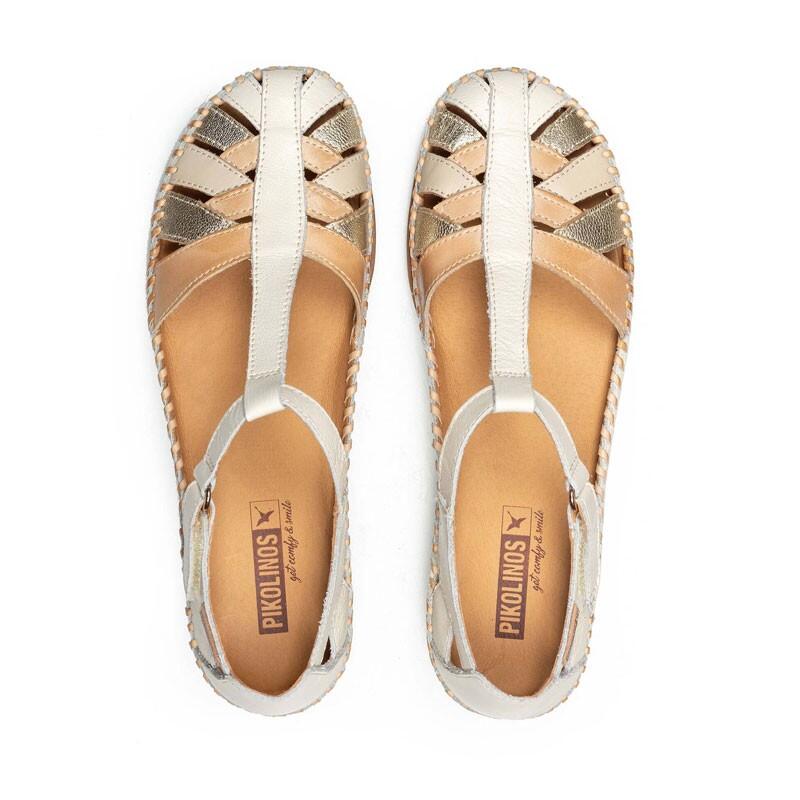 Sandali Bassi Donna Pikolinos W8k-0705 Beige 4/4