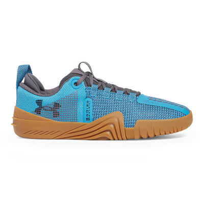 Under armour reign 6 blue/gum men's training shoe