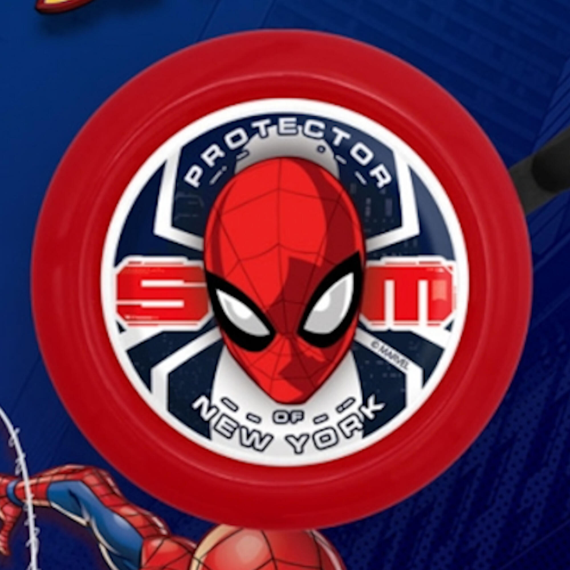 Spider-Man Fietsbel 55 mm in Rood voor Jongens 3/3