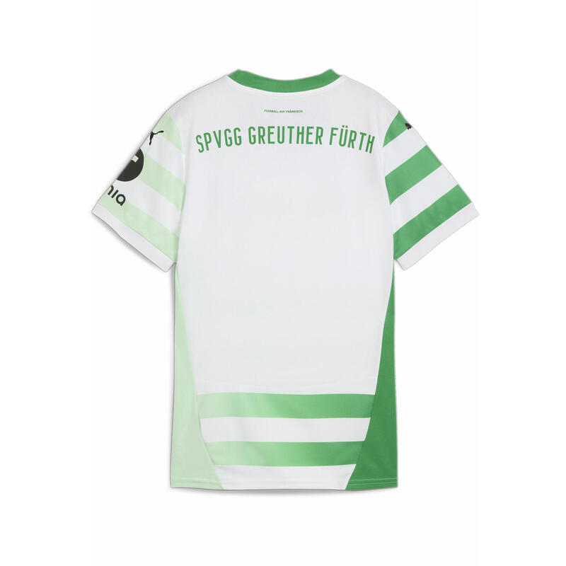 Greuther Fürth 24/25 Tricou Home Femei PUMA White Fast Green Fresh Mint