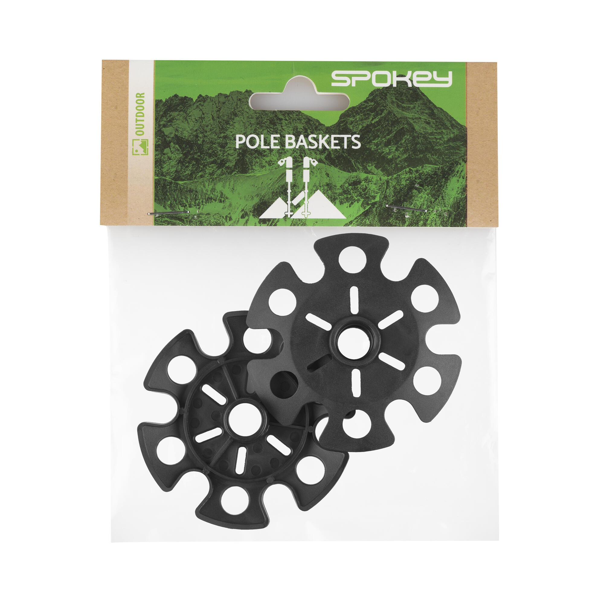 Talerzyki zimowe do kijów trekkingowych / nordic walking Spokey Snow Basket 4/4