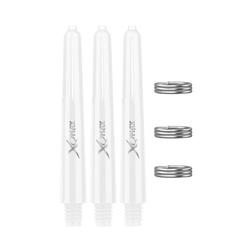 XQ MAX XQ Max 35 mm White PVC Shafts, Set of 3 + O-Rings