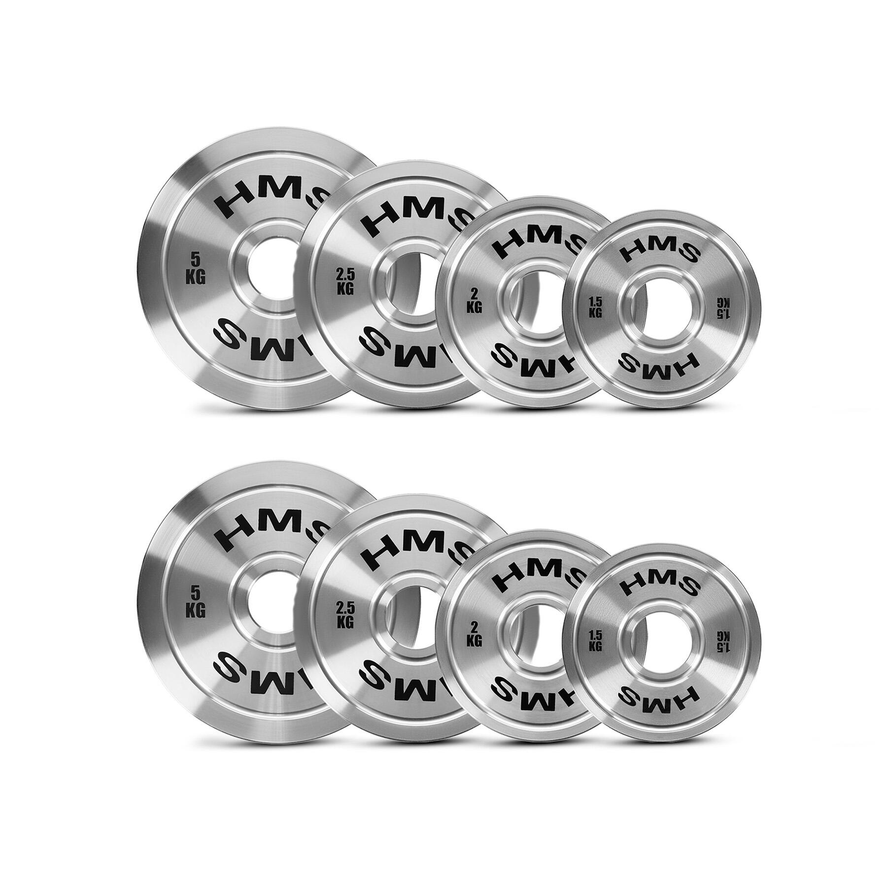 HMS Sada ocelových olympijských kotoučů HMS TOS