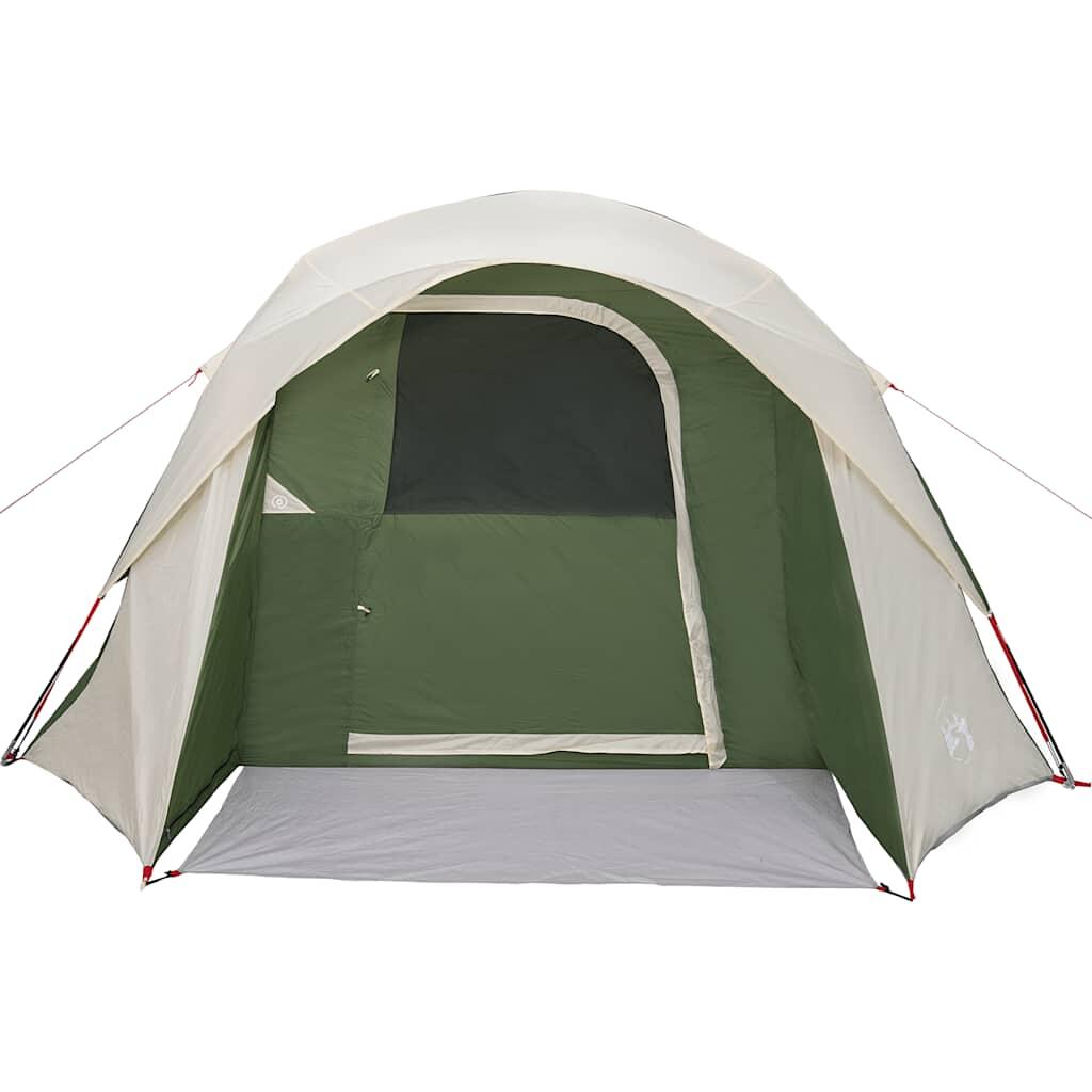 VidaXL tente familiale 6 personnes imperméable vert 6/7