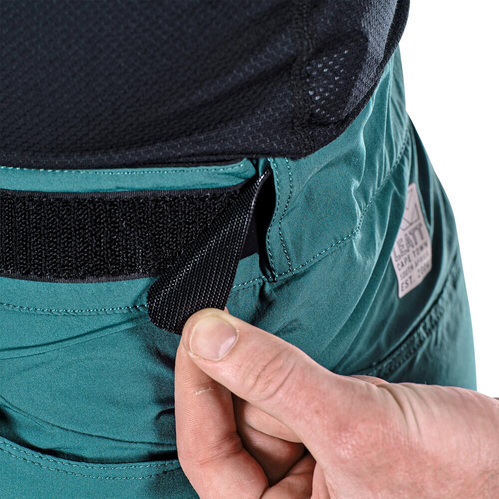 Pantaloncini MTB corti Trail 3.0 ultracomodi e traspiranti Azzurro Uomo 3/7