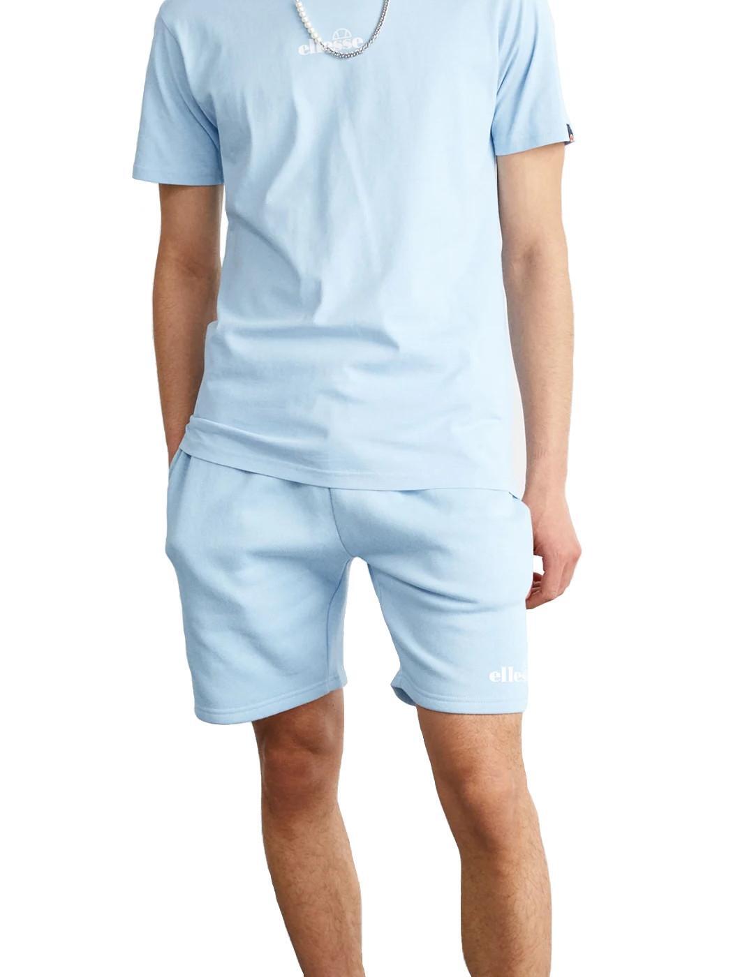 Pantalones cortos para Hombre Ellesse Molla loopback Azul 4/4