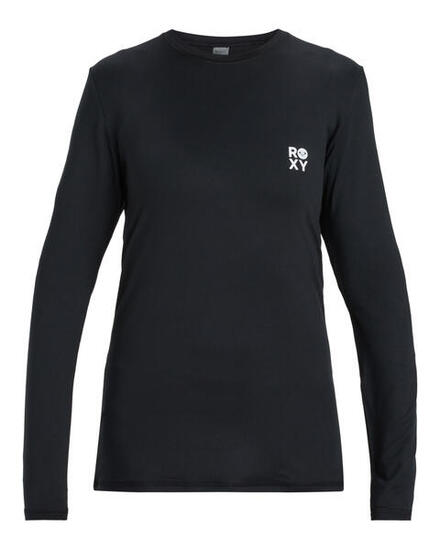 Lycra manches longues HAPPY WAVES Noir Femme