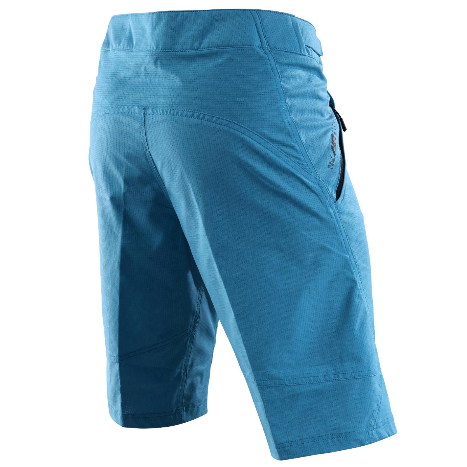 Pantaloncini MTB SKYLINE AIR Shell ultra ventilati Azzurro Uomo 2/2