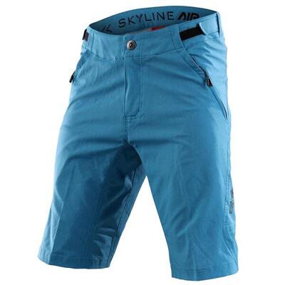 Pantaloncini MTB SKYLINE AIR Shell ultra ventilati Azzurro Uomo
